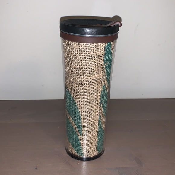 🆕 Starbucks 2010 Brown and Green Made in USA Hemp Tumbler - Picture 4 of 11